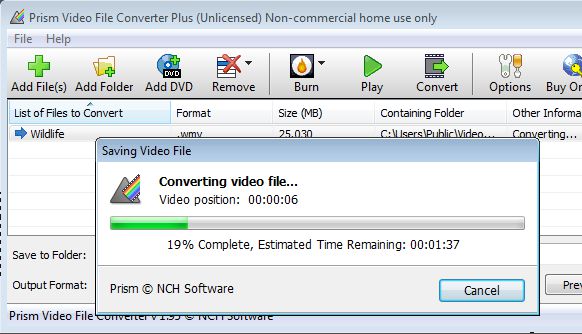 prism video converter software free